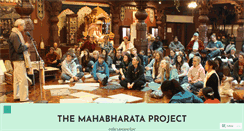 Desktop Screenshot of mahabharata-project.com
