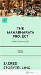 Mobile Screenshot of mahabharata-project.com